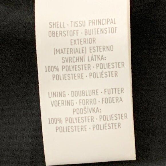 Free People Yessica Black Chiffon Maxi Dress Back Slit Spaghetti Strap Sz 8 #6E - Picture 10 of 12